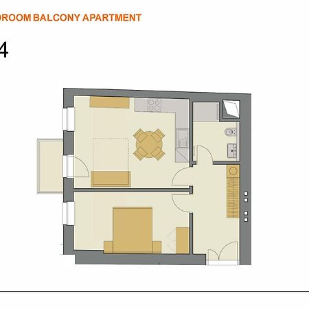Downtown Suites Rubesova Prag Eksteriør billede