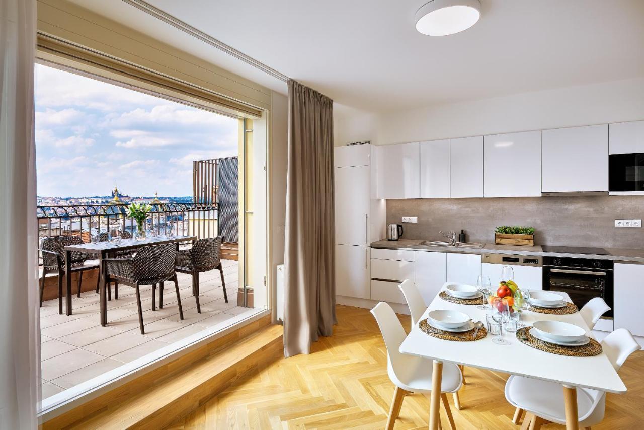 Downtown Suites Rubesova Prag Eksteriør billede